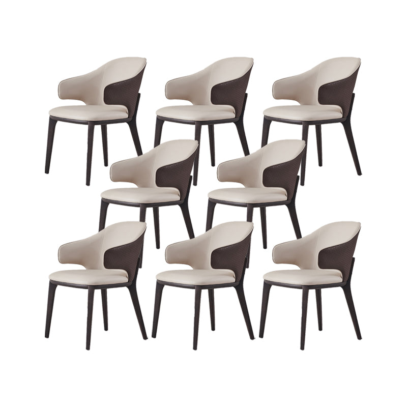 Silla de comedor de comedor tapizado industrial