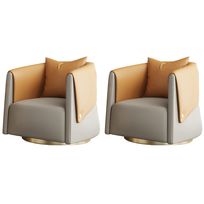 Chaise de dos en cuir en cuir de 23,62 "de large