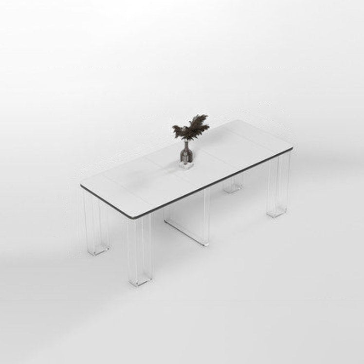 Rectangle Dîner table de cuisine table de cuisine contemporaine table à manger