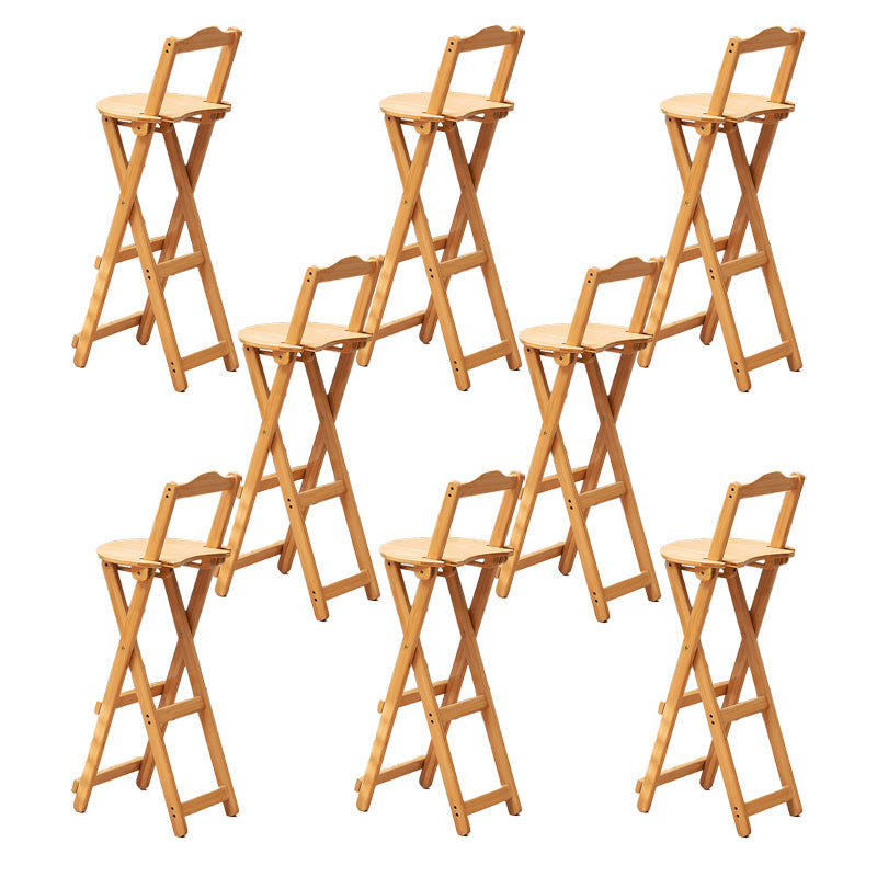 Sgabello in legno in stile moderno con bancone e sgabello da bar per soggiorno