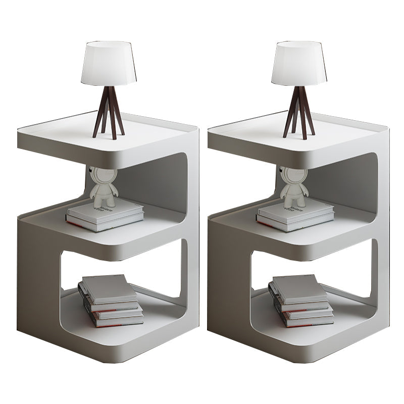 Mano di accento a apertura del comodino in metallo in metallo in metallo per la camera da letto