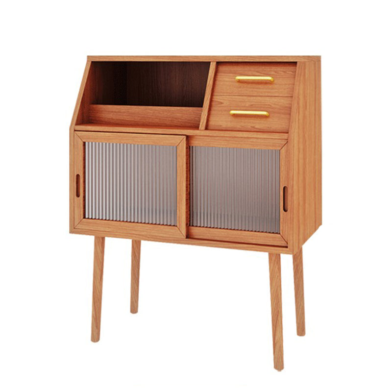 Porte scorrevoli in legno Hutch da pranzo MODERNA HUTCH CHUTCH con cassetti