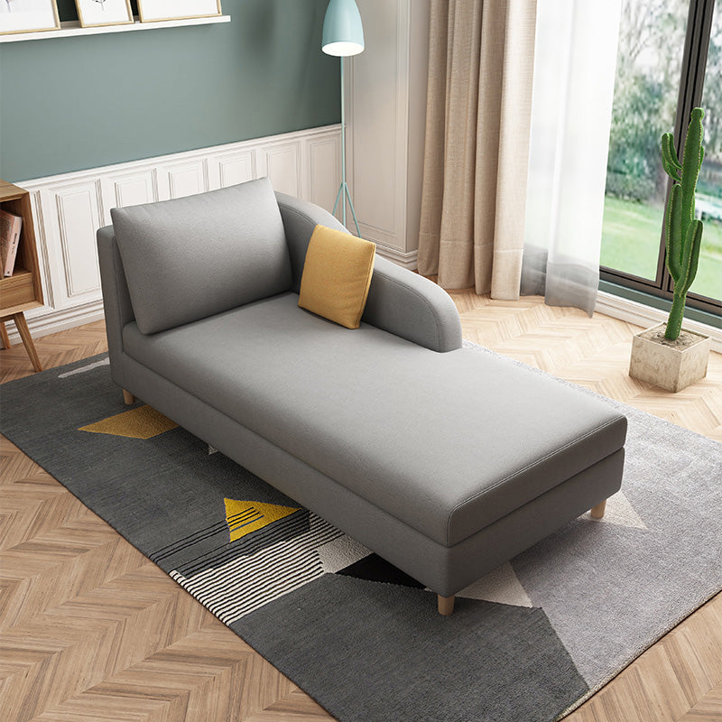 Living Room Recessed Arms Chaise Modern Chaise Lounge with Upholster 71"L x 31"W x 28"H Left-Arm Chaise Clearhalo 'Chairs & Seating' 'Chaise Lounge' 'chaise_lounge' 'furn' 'furn_chaise_lounge' 'Furniture' 'Living Room Furniture' 7266748