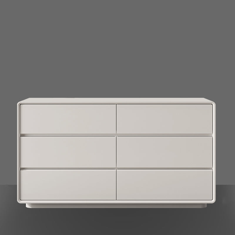 Contemporary Storage Chest Dresser Wooden Dresser with Drawers