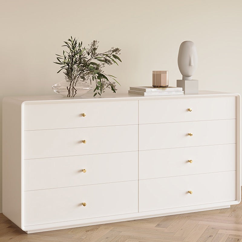 Classic Glam Storage Chest Dresser Wooden Dresser for Bedroom