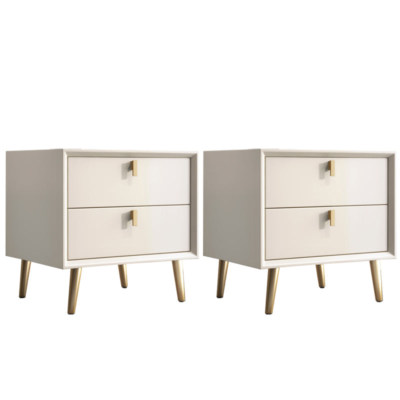 Moderne nacht lade lade opslag rubber houten nachtkastje voor slaapkamer