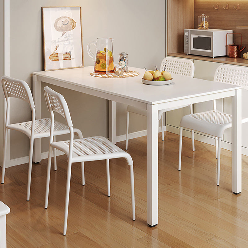 Modern 1/4/5 stukken eettafel rechthoekige houten meubels voor restaurant