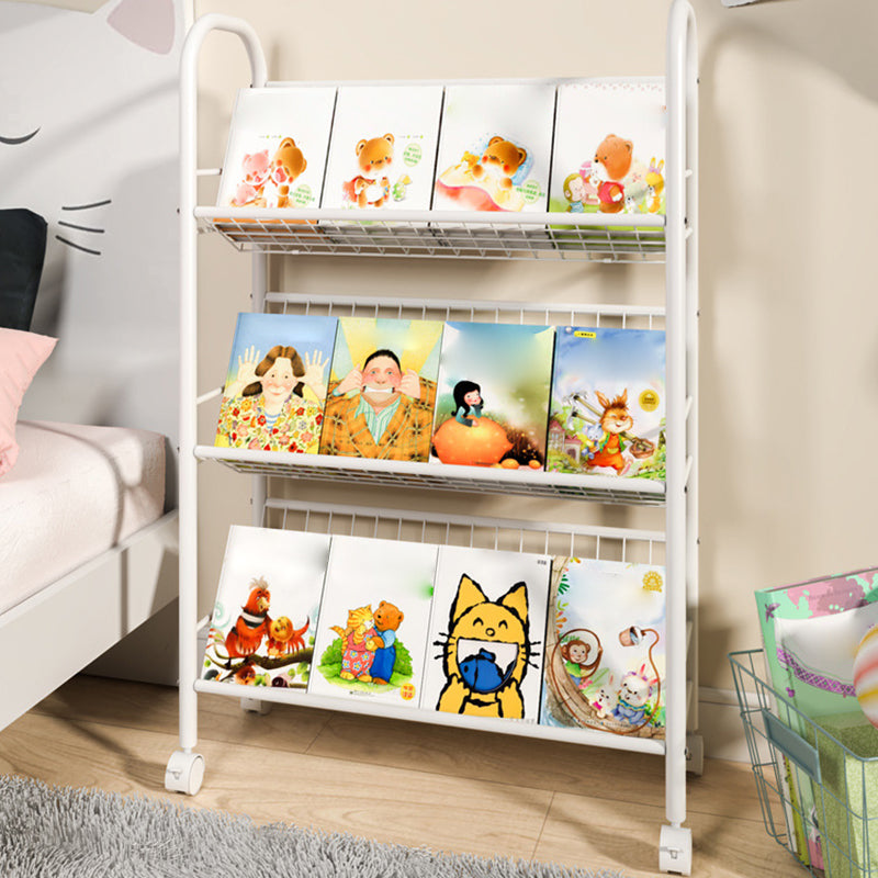 Bibliothèque standard contemporaine Metal Open Backshelf avec étagères