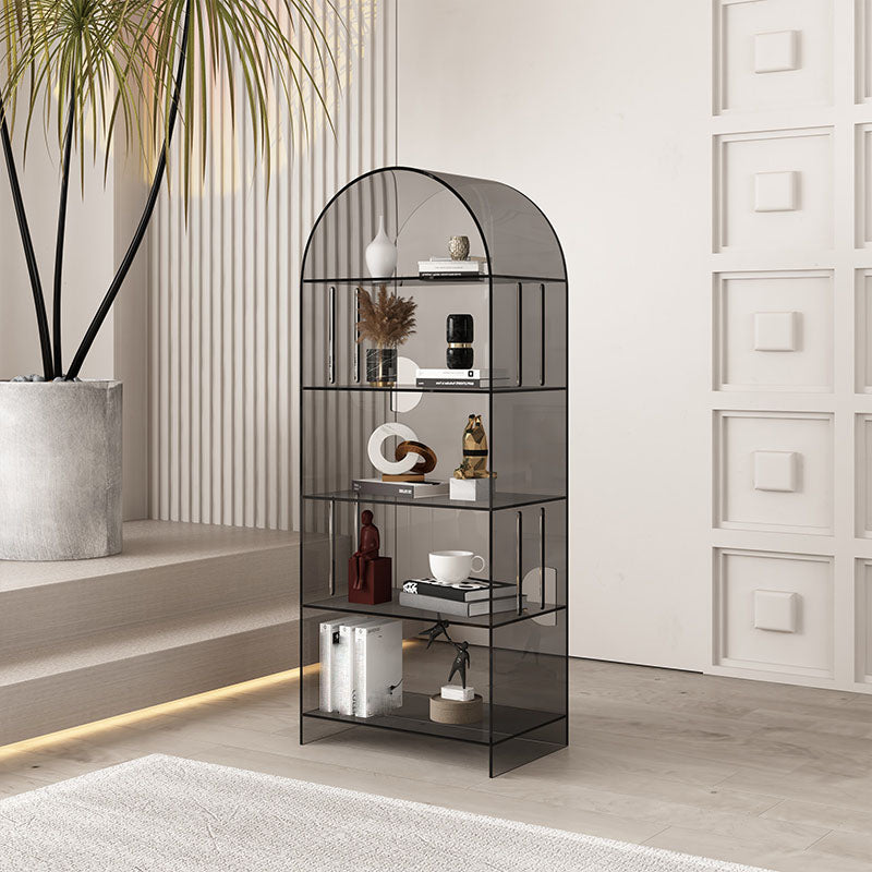 Libreria verticale moderna di libreria verticale con scaffali