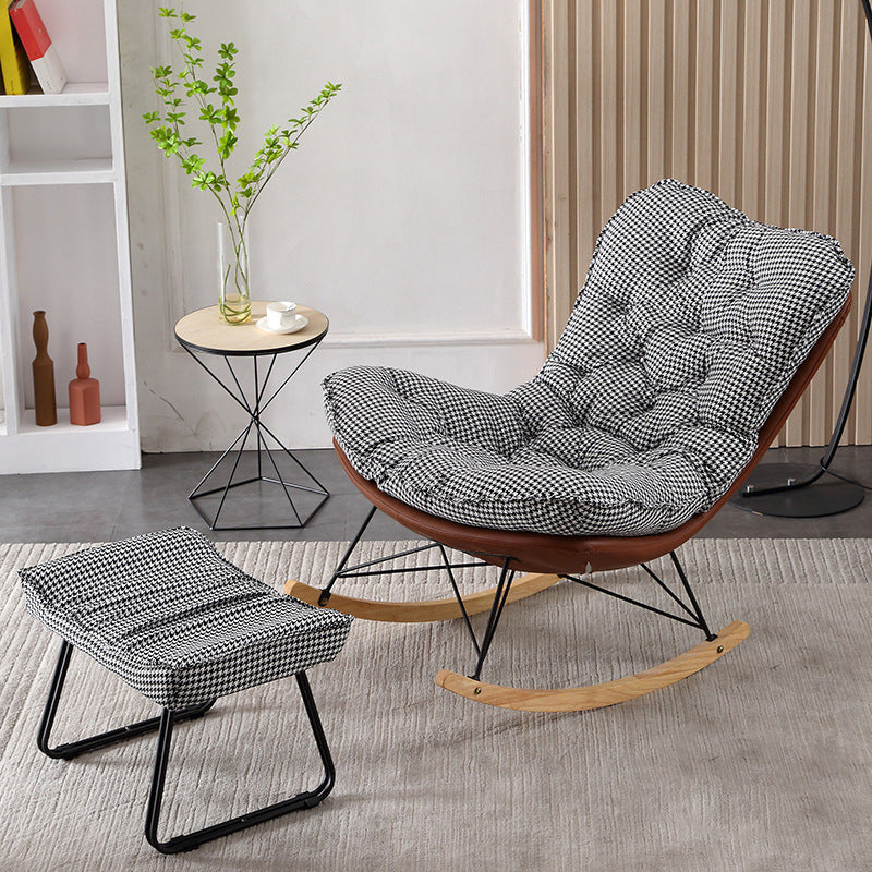Loisir Light Luxury Rocking Chair Lounge Small Family Family Lazy Sofa Chair for Apartment