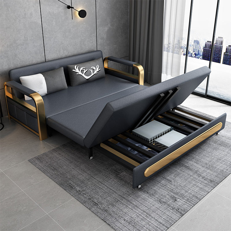 Glam imbottito futon e materasso cuscino posteriori del divano per dormiente futon