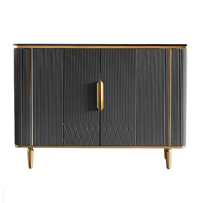 Server da pranzo in legno ingegnerizzato a buffet di lusso leggero per cucina