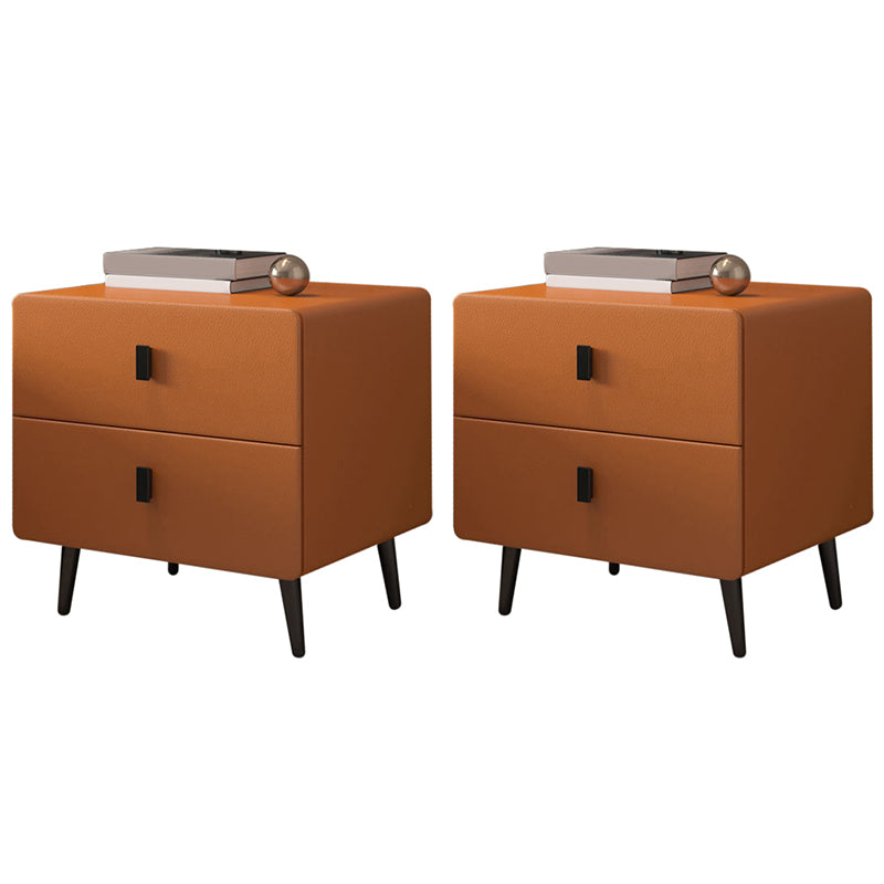 Modernisme Accent Table Table table de rangement Terre de rangement Tablette de nuit avec 4 jambes pour la maison