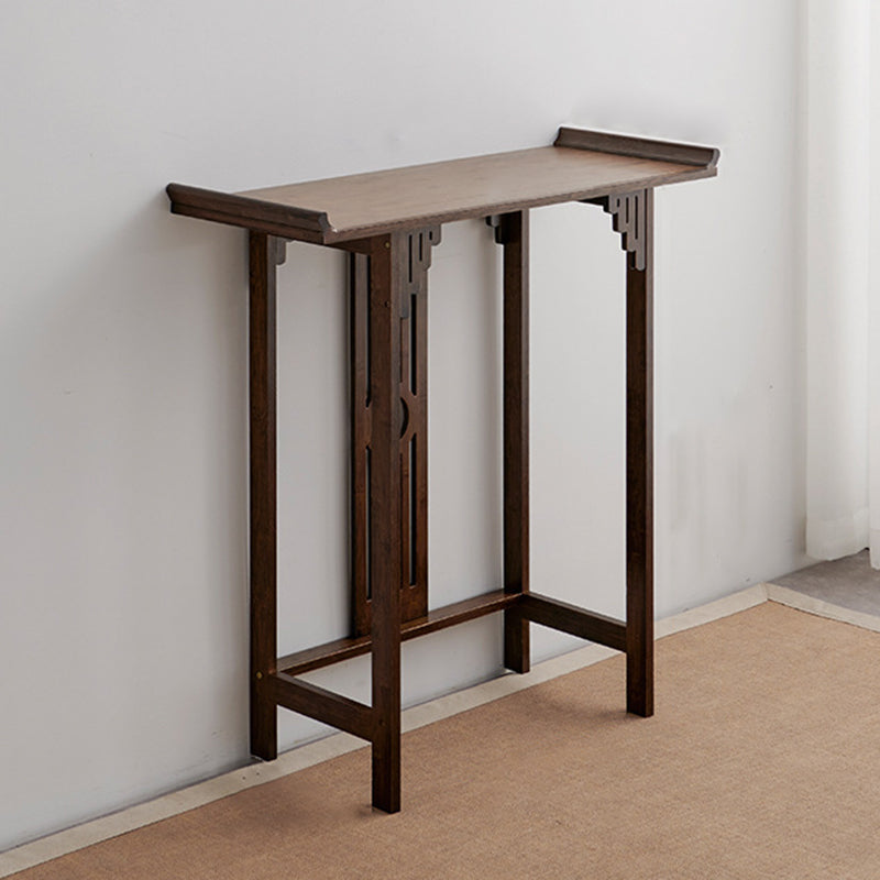 Console moderna della metà secolo 12 "W tavolo da divano console in legno