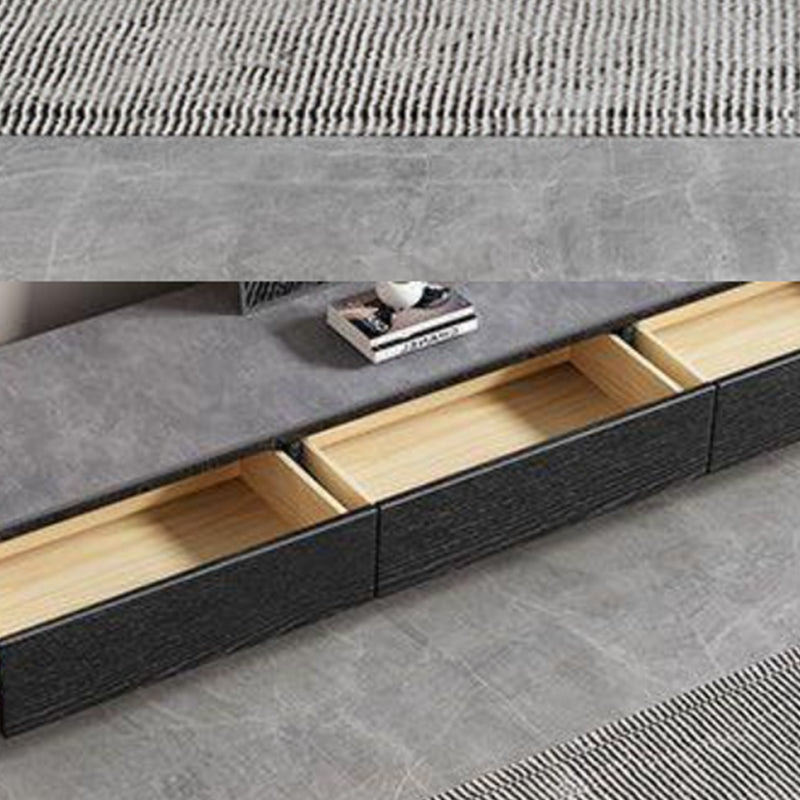 Contemporary TV Media Console Stone Stand Console with Drawers Clearhalo 'furn' 'furn_tv_stands_entertainment_centers' 'Furniture' 'Living Room Furniture' 'TV Stands & Entertainment Centers' 'TV Stands & Media Storage Furniture' 'tv_stands_entertainment_centers' 7403486