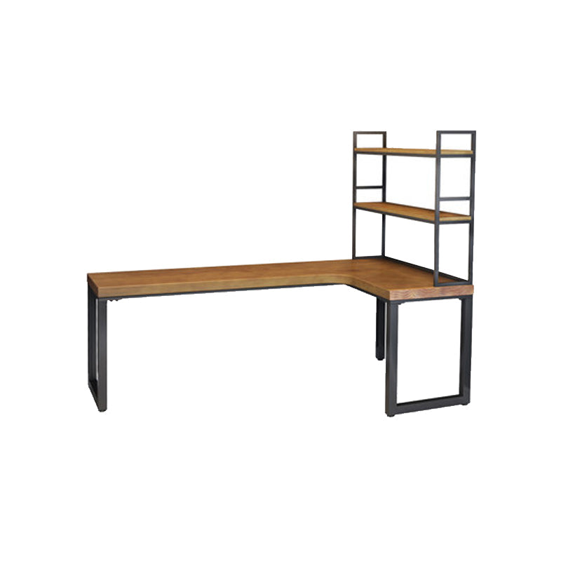 Escritorio de escritura de madera de casa contemporánea escritorio de la base de trine de trine de lápices