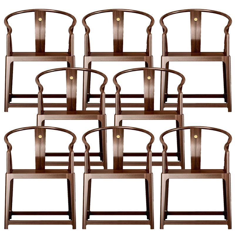 Traditionele stijl eetgel stoel stoere houten stoel stoel voor thuis