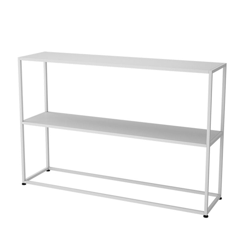 Librería de metal contemporánea Etagere Open Back Bookcase con estantes