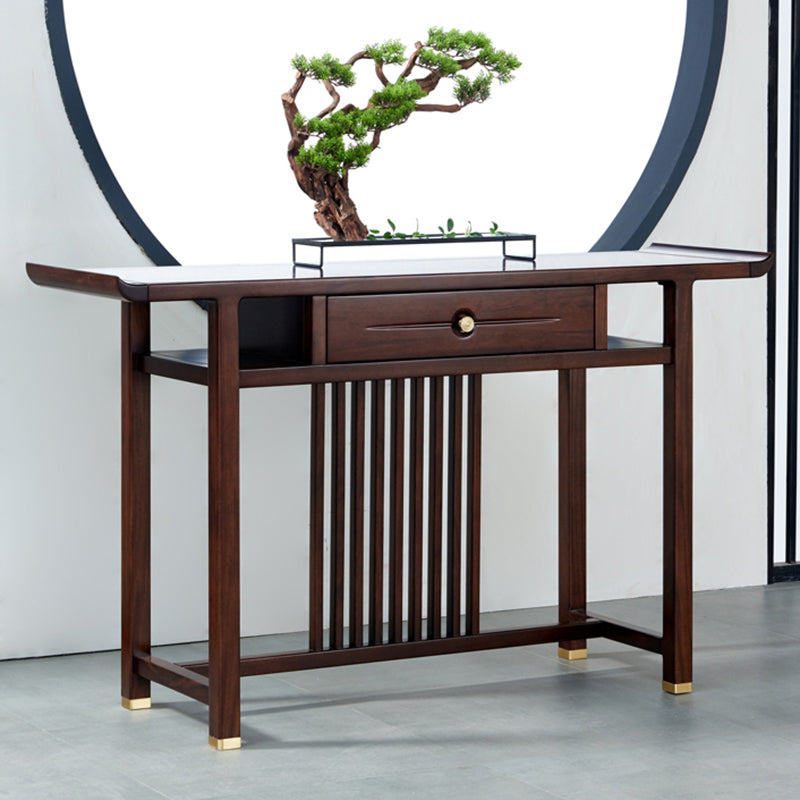 Tavolo della console contemporanea a forma di rettangolo