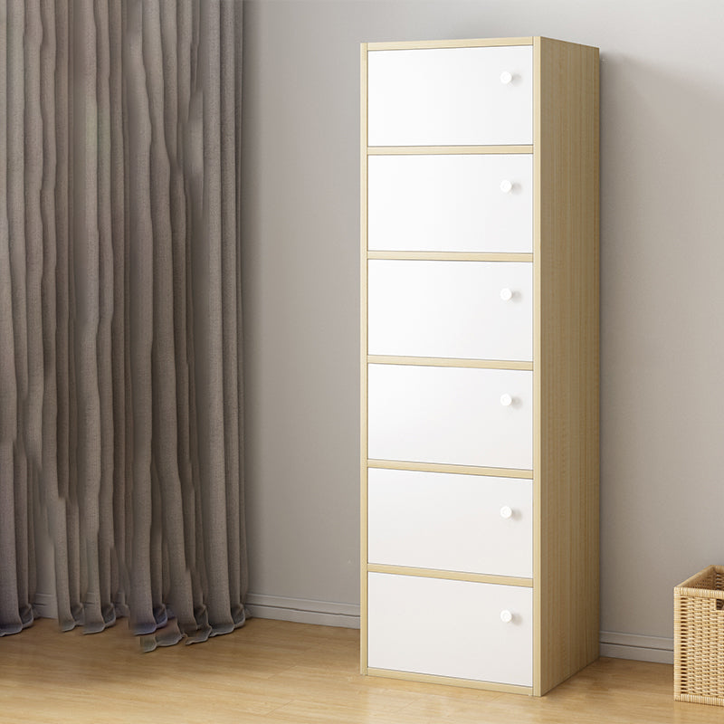 Modern Accent Cabinet Scratch Resistant Wood Cabinet with Doors