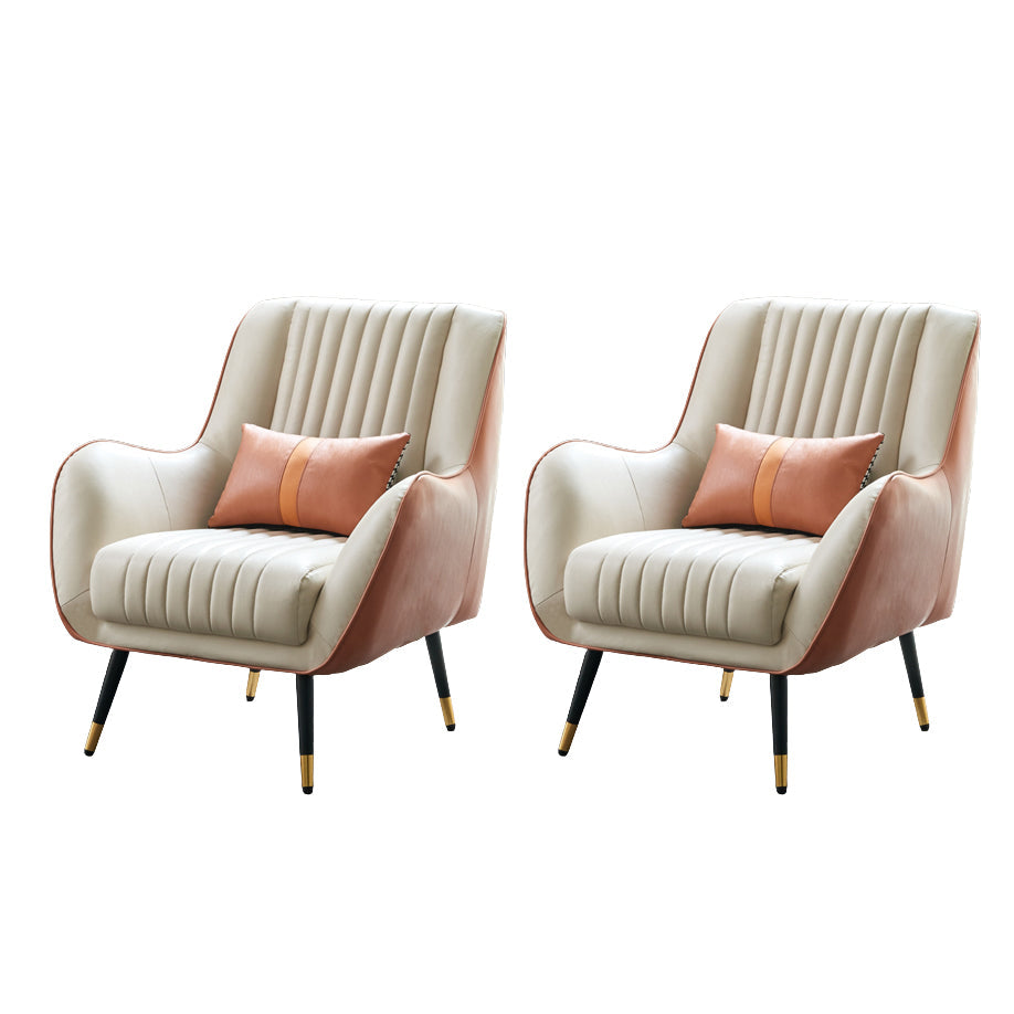 Sedia da sedia in cuoio tra cui sedia accento salotto per soggiorno