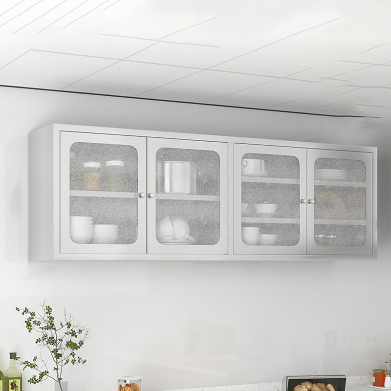 Moderno supporto per il display mobile in metallo montato in metallo per sala da pranzo