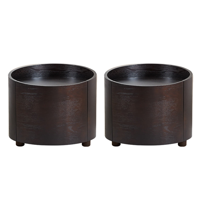 Table nause de nuit de lit moderne en bois table de chevet de table avec tiroir