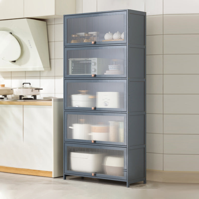 Mesa contemporánea de la mesa del aparador Bamboo con puertas para la cocina