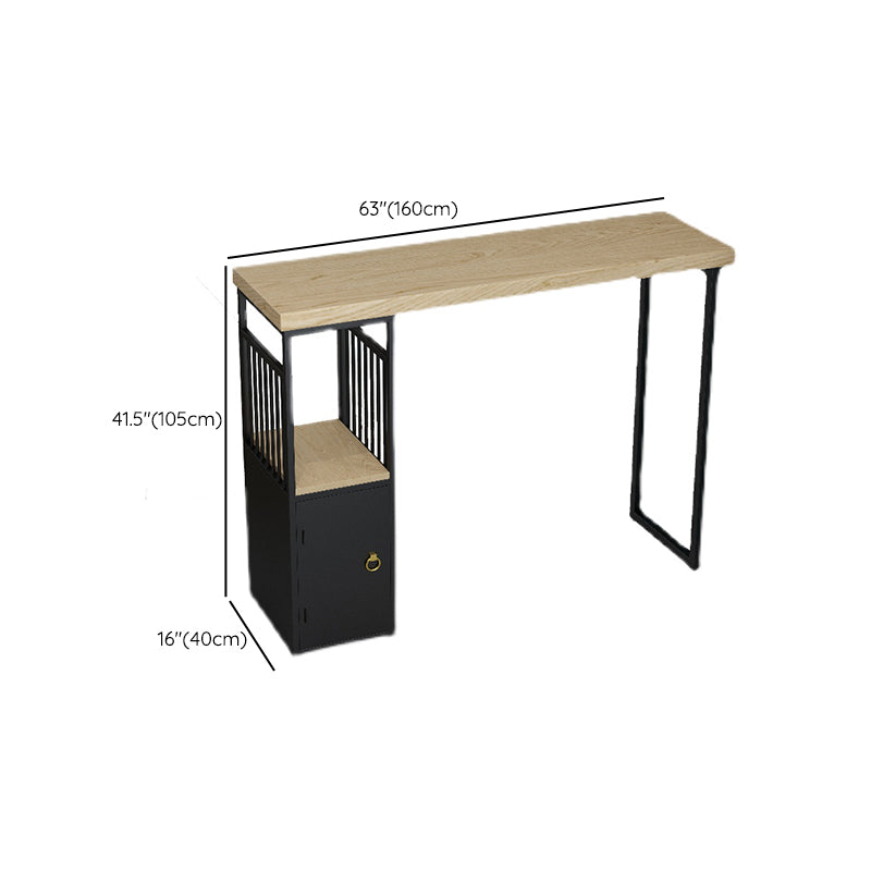 Tavolo da pub in legno in legno solido tavolo da tavolo da banco in legno in legno industriale