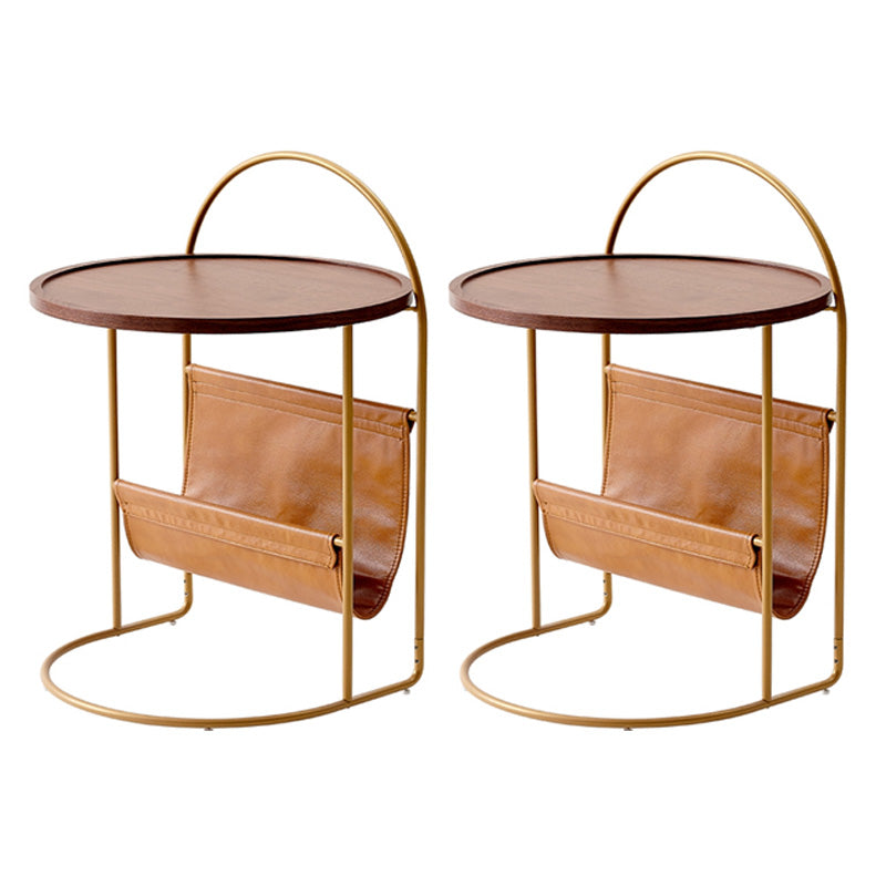 Natural Tray Top Corner Table Solid Wood Side Table with Storage 2 Clearhalo 'Coffee & Accent Tables' 'End & Side Tables' 'end_side_tables' 'furn' 'furn_end_side_tables' 'Furniture' 'Living Room Furniture' 7508328