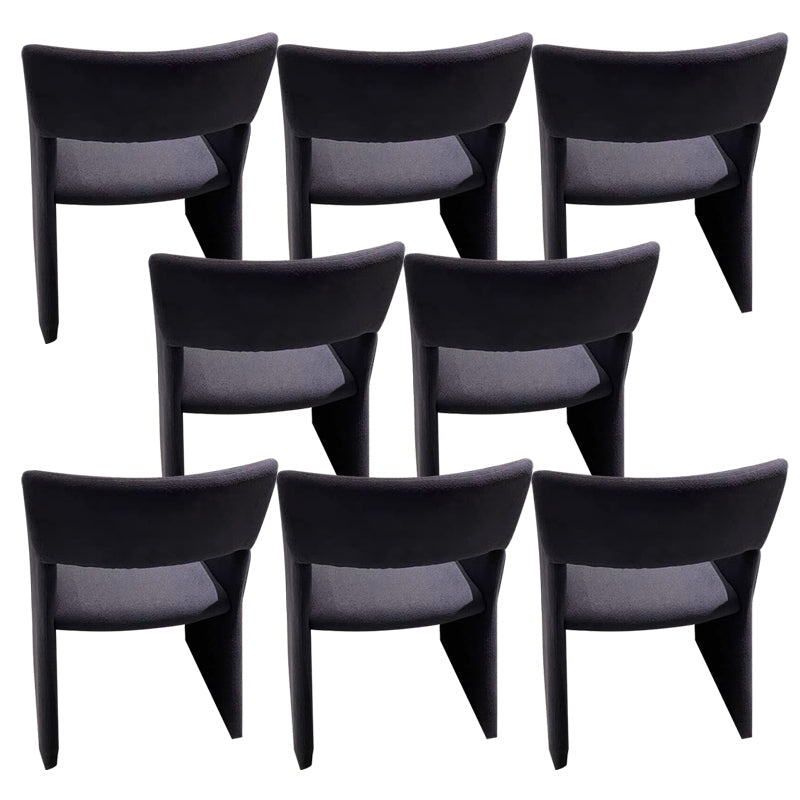 Zeitgenössischer Stil Armstuhl Holz offener Essakzent Stuhl für Küche