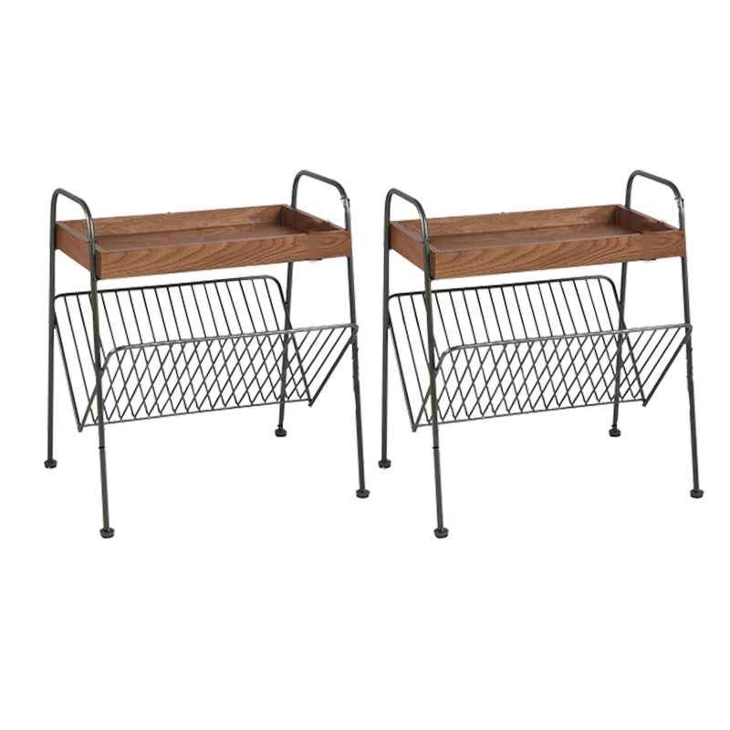 Modern Side Table Solid Wood Accent Side Table with Tray Top 2 Clearhalo 'Coffee & Accent Tables' 'End & Side Tables' 'end_side_tables' 'furn' 'furn_end_side_tables' 'Furniture' 'Living Room Furniture' 7531333