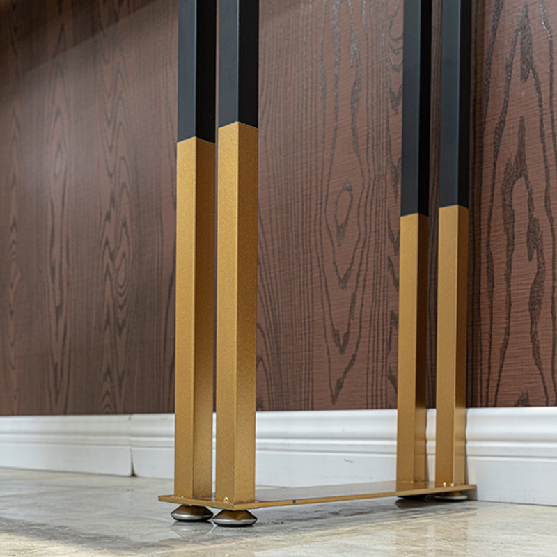 Glam houten bar eettafel rechthoekige staaftafel voor café en een pauze