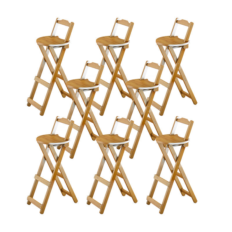 Contemporary Counter Chair Armless Counter-height Stool for Living Room