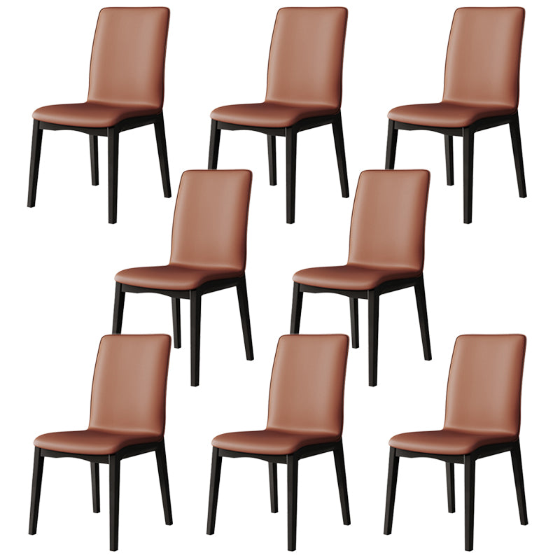 Silla de madera de estilo nórdico sillón de cocina sólida para comedor para comedor