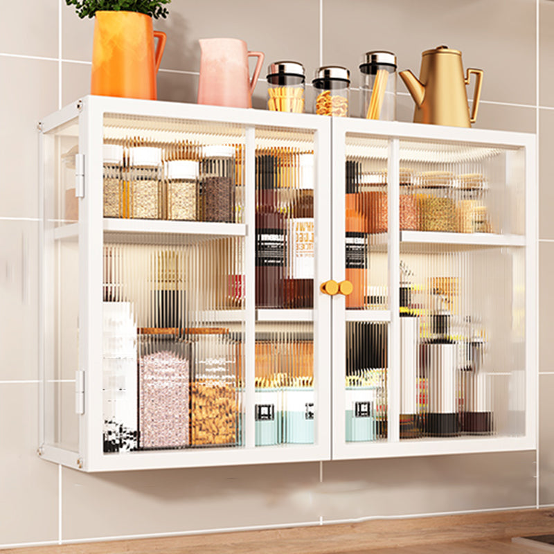 Mobile moderno in metallo porte in metallo mobile per la sala da pranzo