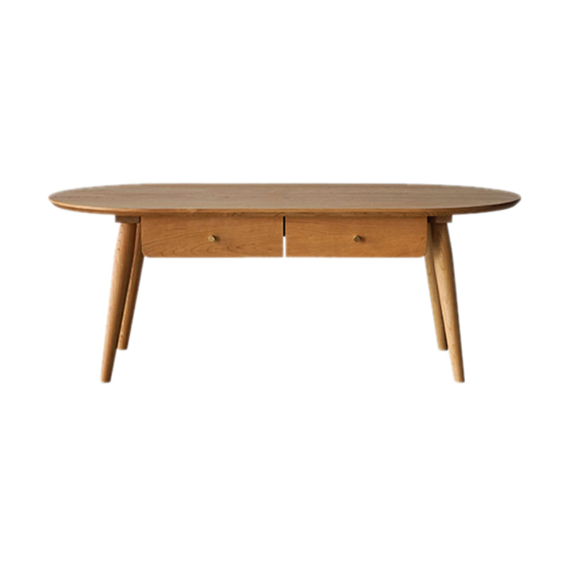 23 "de large table de cocktail contemporaine rangement table basse ovale