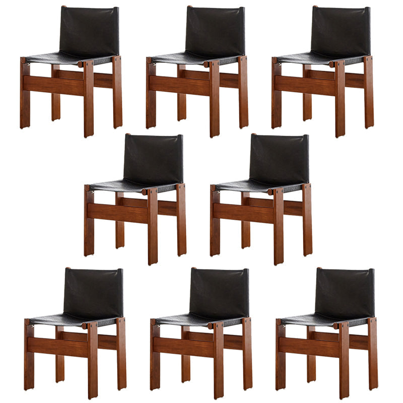 Silla lateral simple moderna silla de comedor de madera maciza para dormitorio