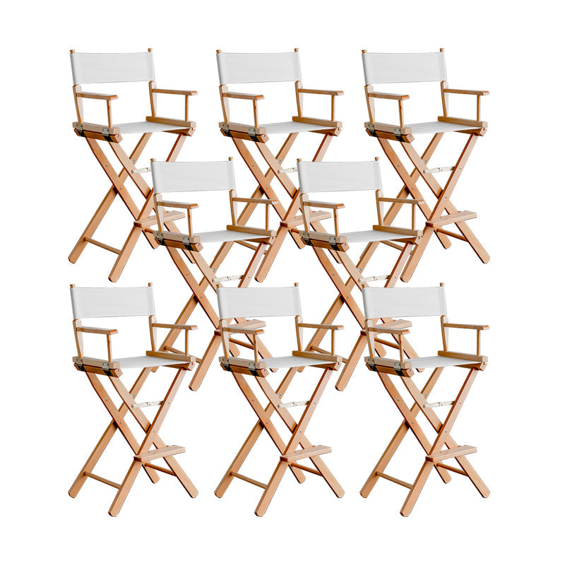 Sgabelli da bar in legno massiccio opaco