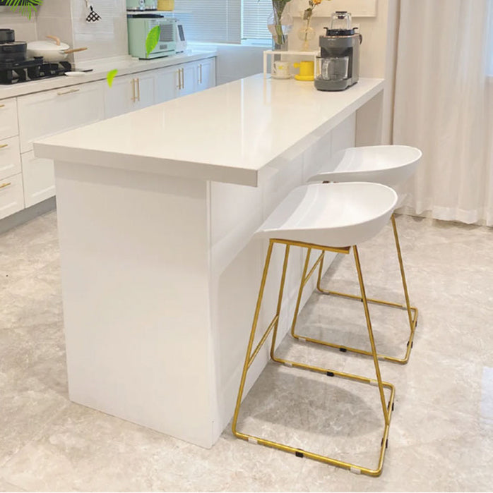 White Pine Wood Bar Rechthoek Pubtafel voor woonkamer