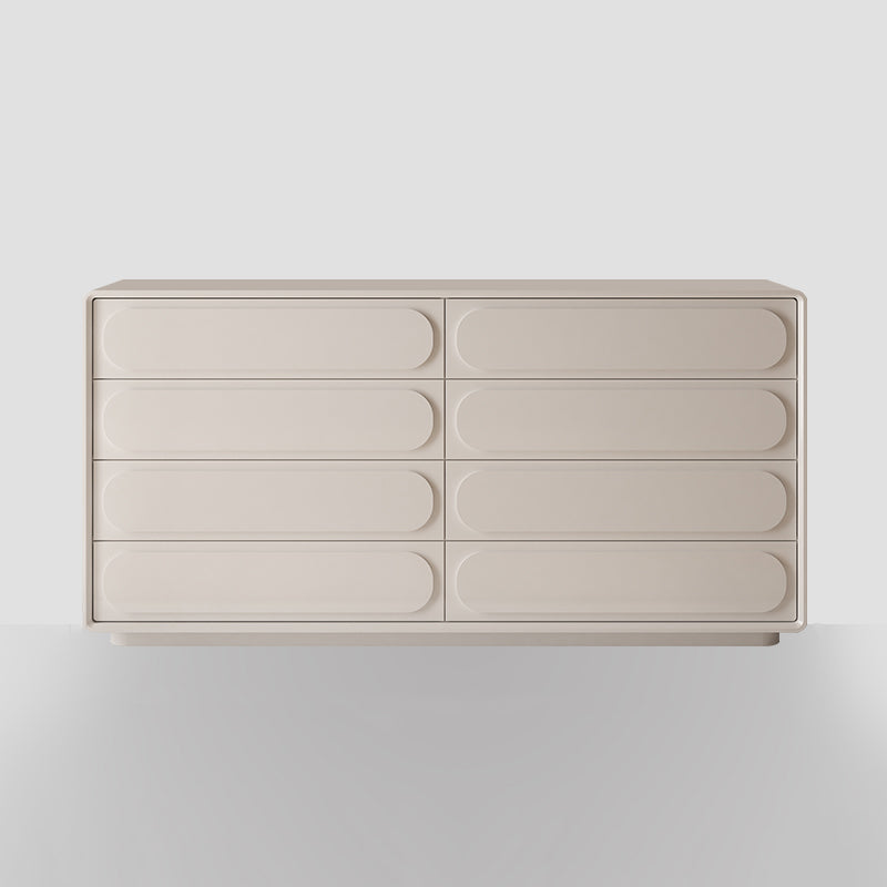 Modernismo orizzontale a doppio cassettiera in legno stoccaggio cassa in lingerie per camera