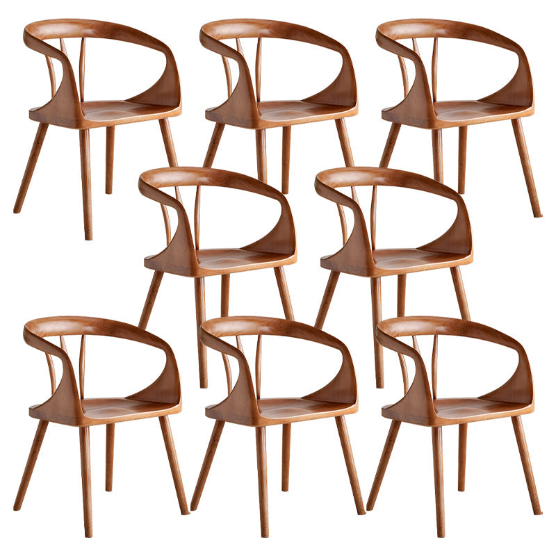 Moderne binnen eetstoel stoel vast houten windsor achterstoel achterstoel