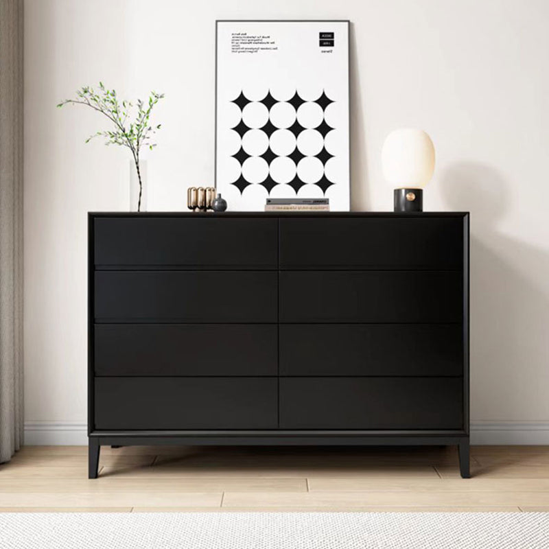 Modern Dresser Solid Wood Storage Chest Dresser with 8 Drawers