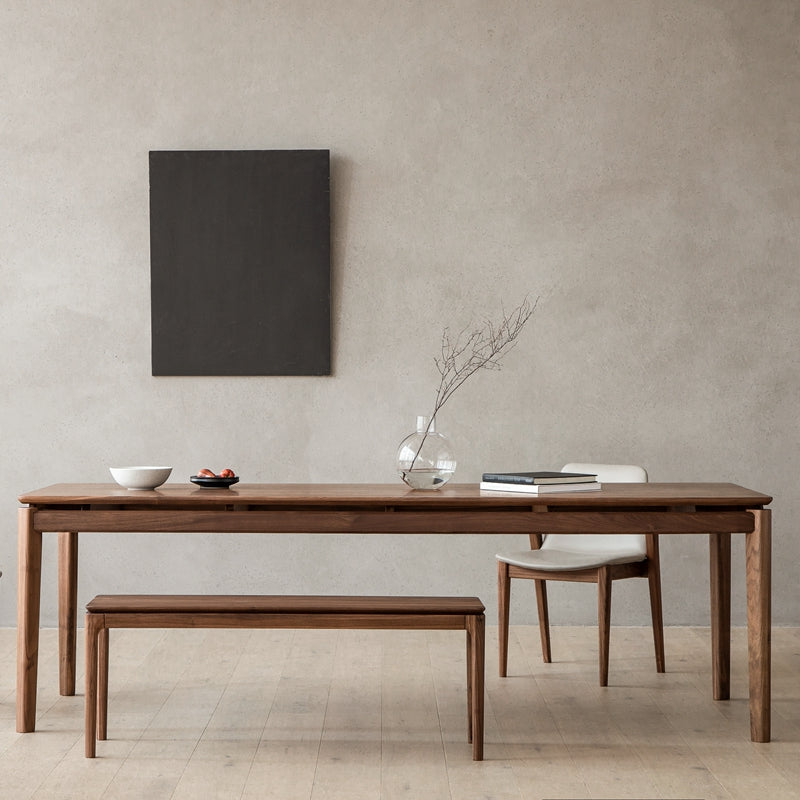 Bureau de bureau rectangulaire en bois massif Parsons Base Writing Desk, 29,9 "haut