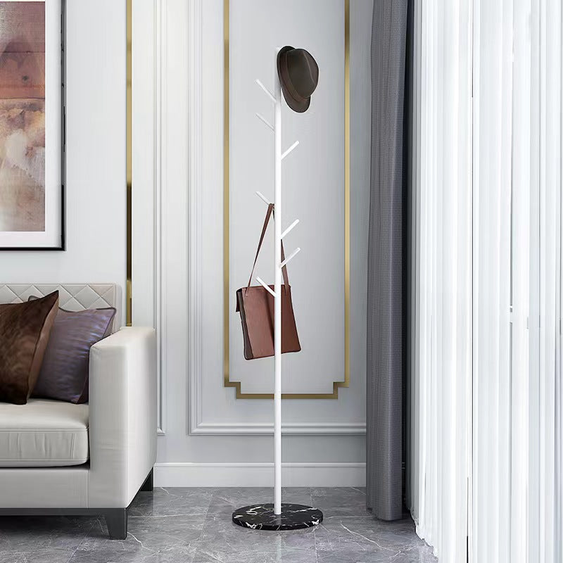Hangage de manteau de style glam métal cintre de manteau autoportant avec crochet