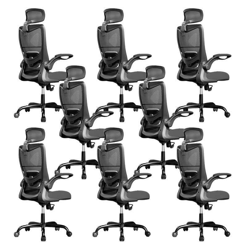 Sedia da slitta per armi rimovibile Meccanismo di inclinazione della sedia da scrivania ergonomica con ruote