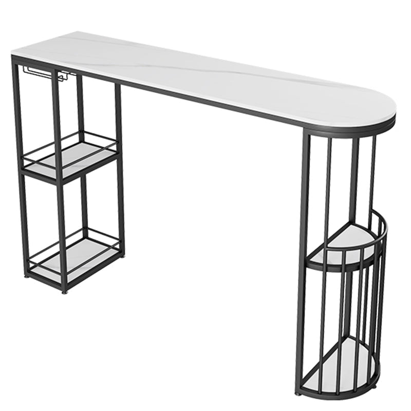 Glam Style Stone Specialty Bar Stool Tabeltafel voor woonkamer