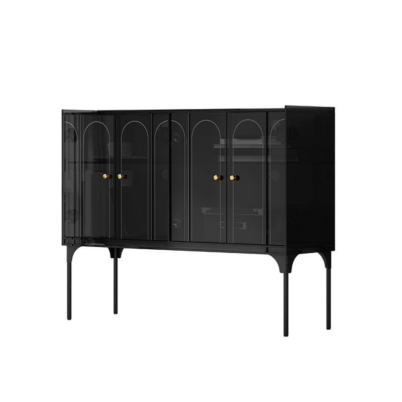 Moderno soggiorno acrilico cabinet di sideboard di credone largo 15 pollici