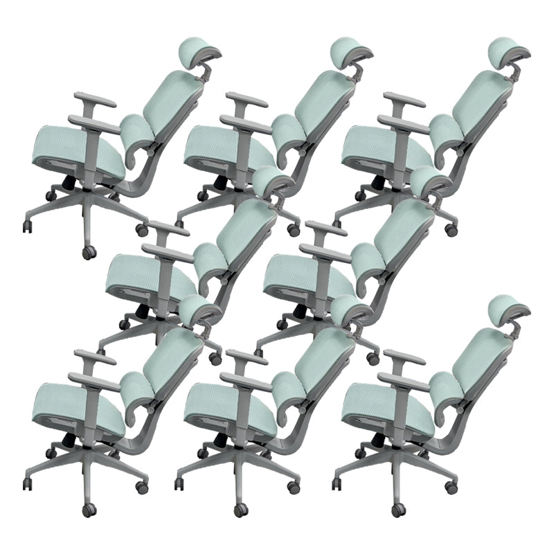 Chaise de bureau réglable moderne chaise de bureau ergonomique pénible avec roues