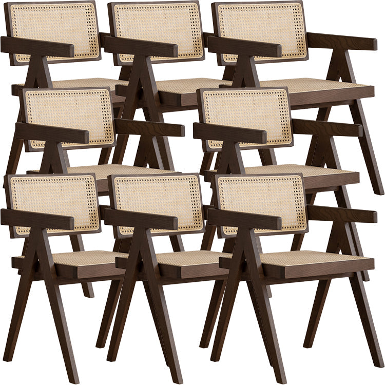 Solid Wood Dining Chairs Modern Style Dining Chairs for Dining Room